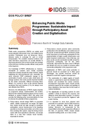 Enhancing public works programmes: sustainable impact through participatory asset creation and digitalisation