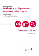  Tackling forced displacement also means to bust myths