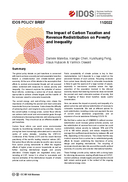The impact of carbon taxation and revenue redistribution on poverty and inequality