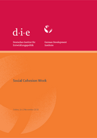 [Translate to English:] Cover: Programme of the Social Cohesion Week