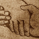 Image: Two hands shaking on pergament, The Concept of the “Social Contract”