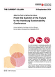 Cover: From the Summit of the Future to the Hamburg Sustainability Conference Hornidge, Anna-Katharina / Axel Berger (2024), The Current Column of 30 September 2024