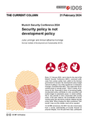 Security policy is not development policy