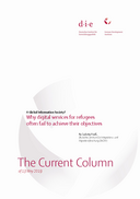 Why digital services for refugees often fail to achieve their objectives