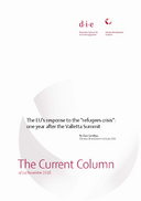 The EU's response to the "refugees crisis": one year after the Valletta Summit
