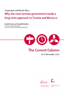 Why the next German government needs a long-term approach to Tunisia and Morocco 