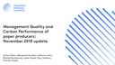 Management quality and carbon performance of paper producers: November 2018 update