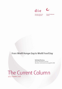 From World Hunger Day to World Food Day