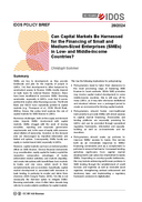 Can capital markets be harnessed for the financing of small medium-sized enterprises (SMEs) in low- and middle-income countries?