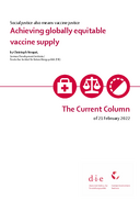 Achieving globally equitable vaccine supply 