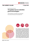 The global race to subsidise green technologies