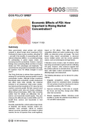 Economic effects of FDI: how important is rising market concentration?