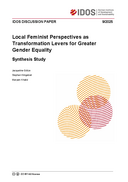 Local feminist perspectives as transformation levers for greater gender equality: synthesis study