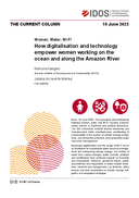 How digitalisation and technology empower women working on the ocean and along the Amazon River