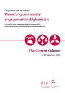 Promoting civil society engagement in Afghanistan