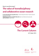 The value of transdisciplinary and collaborative ocean research 