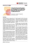 A new development paradigm and strategy for the OECD (and beyond): what should the ‘D’ of OECD stand for? 