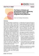 The future of climate and development finance: balancing separate accounting with integrated policy responses
