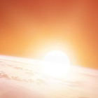 Photo: Sunrise in space, Klimalog – Research and dialogue for a climate-smart and just transformation