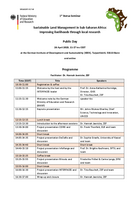 [Translate to English:] Cover: Programme "Status Seminar Interfaces"