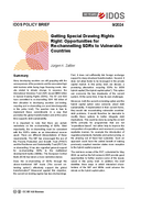 Getting special drawing rights right: opportunities for re-channelling SDRs to vulnerable countries