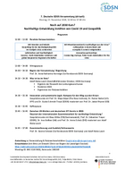 Voer: Programm 7. Deutsche SDSN Versammlung „Noch auf 2030-Kurs? Nachhaltige Entwicklung inmitten von Covid-19 und Geopolitik“