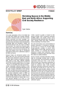 Shrinking spaces in the Middle East and North Africa: supporting resilience of civil society