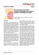 Social contract and social cohesion: synergies and tensions between two related concepts
