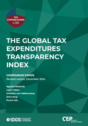 The Global Tax Expenditures Transparency Index: Companion Paper 