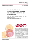 Why protected areas alone are not enough to prevent the loss of biodiversity