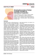 Greening economies in partner countries: priorities for International cooperation