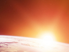 Header: Sunrise in Space, Klimalog – Research and dialogue for a climate-smart and just transformation