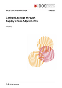 Carbon leakage through supply chain adjustments