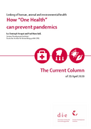 How “One Health” can prevent pandemics
