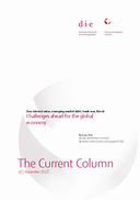 Challenges ahead for the global economy