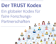 Logo des TRUST Kodex - Ein globaler Kodex für faire Forschungs-Partnerschaften