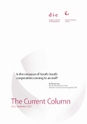 Is the romance of South-South cooperation coming to an end?