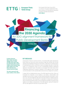 Financing the 2030 Agenda: an SDG alignment framework for public development banks