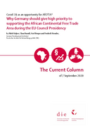 Why Germany should give high priority to supporting the African Continental Free Trade Area during the EU Council Presidency