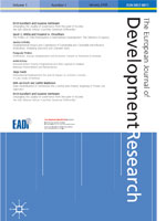 European Journal of Development Research
